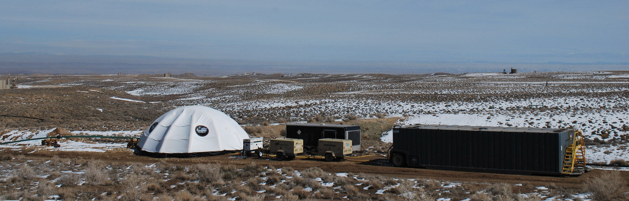 enerclear tent on plateau